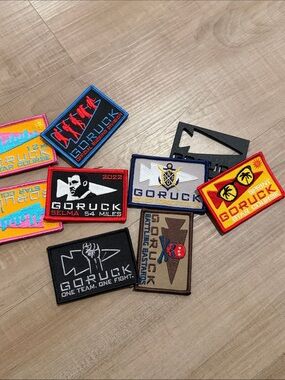 GORUCK special event patches NWOT